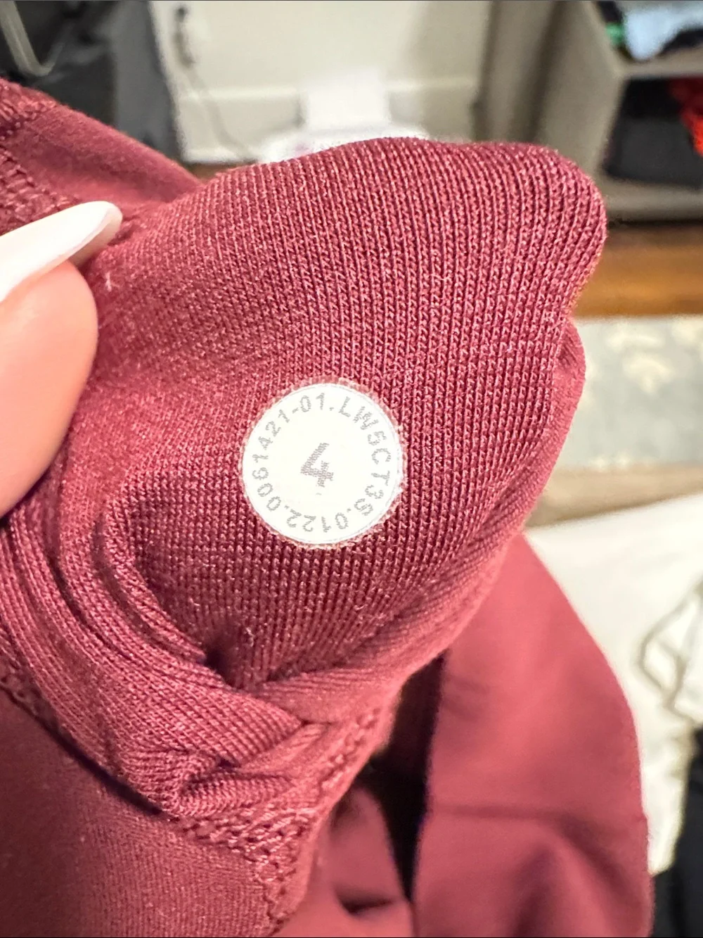 lululemon athletica Maroon Align High-Rise Leggings 25”